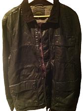 Buy Lucky Brand Black Label Men’s Waxed Barn Jacket NWT XXL Retail 299.00