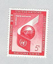 Buy UN NY C6 MNH Airplane Wing and Globe 1959 (BP84318)