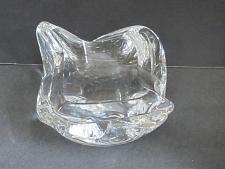 Buy Steuben Signed small Glass freeform dish