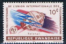 Buy Rwanda 109 Unused Telestar (R0263)+