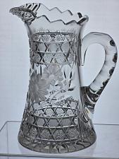 Buy Antique Pitcher Cut Glass IRN10