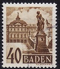 Buy GERMANY Alliiert Franz. Zone [Baden] MiNr 0035 y I ( O/used ) [01]