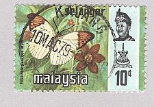 Buy Malaysia Selangor 132 Butterflies Used 3 (BP98323)