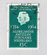 Buy Netherlands Antilles Queen teal 15c (AP133206)