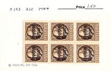 Buy Germany Bavaria 193 Unused blk of 6 CV 1.50 (SC0_871)