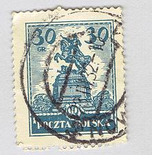 Buy Poland Statue blue 30 Used (BP92608)