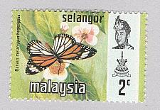 Buy Malaysia Selangor 129 Butterfly MNH (BP96513)