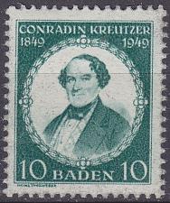 Buy GERMANY Alliiert Franz. Zone [Baden] MiNr 0053 II ( **/mnh )