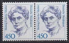 Buy GERMANY BUND [1992] MiNr 1614 2er ( **/mnh ) Berühmte Frauen