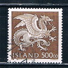Buy Iceland 677 Used Dragon CV 8.50 (I677d)