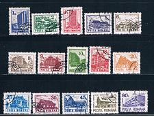 Buy Romania 3664-78 Used set Hotels Lodges and Resorts CV 4.25 (GI0524)+