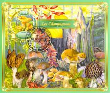 Buy Madagascar 2022 Sheet Mushrooms plants fungi 1 values (TS0065)