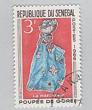 Buy Senegal 263 Woman selling fruit Used 1 (BP95404)