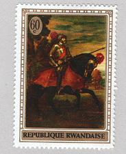 Buy Rwanda Unused Painting Napoleon on horse (BP88301)