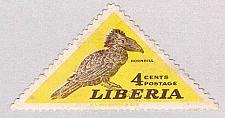 Buy Liberia 343 MLH Bird Hornbill 1 1953 CV 1.60 (BP4773)