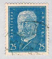 Buy Germany 377 Used von Hindenburg 1928 (BP58325)