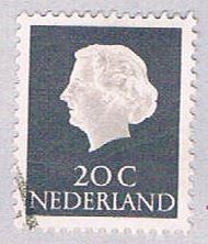 Buy Netherlands 347 Used Queen Juliana 1953 (BP32719)