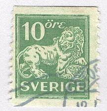 Buy Sweden 118 Heraldic Lion Used 1 (BP98601)