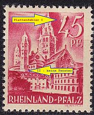 Buy GERMANY Alliiert Franz. Zone [RheinlPfalz] MiNr 0010 vv I Pf I ( **/mnh )