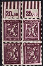 Buy GERMANY REICH [1921] MiNr 0183 b ( **/mnh ) [01] 4er
