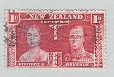 Buy New Zealand 223 Elizabeth and George VI Used (BP94710)
