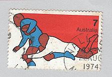 Buy Australia Used Football players red white and blue 7 (BP90402)