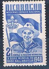 Buy Nicaragua 718 Unused Boy Scouts 1949 (N0604)+