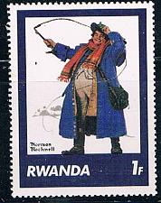 Buy Rwanda 1030 Unused Saturday Evening Post Norman Rockwell (R0364)+