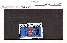 Buy Australia 429 Unused Christmas Bell Flower 1967 (SC0_462)