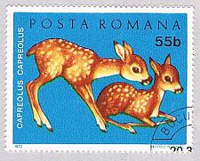 Buy Romania 2317 Used Fawns 1972 (BP41006)