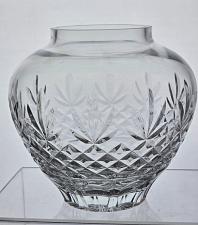 Buy Hand Cut Glass vase Lenox USA crystal Signed one of a kind