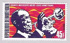 Buy Burkina Faso 270 MLH Louis Armstrong 1972 CV 6.00 (BP50014)