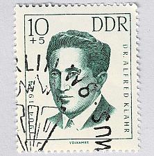 Buy Germany DDR Man green semi postal Used (BP91425)