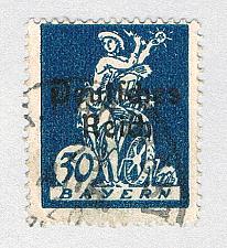 Buy Bavaria 260 Used MLH Stamps of Bavaria overprinted 1 1920 CV 1.60 (BP87137)