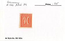 Buy Germany 166 Unused (SC0_826)