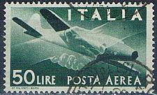 Buy Italy C113 Used Plane clasped hands 1945 CV 20.00 (I0834)