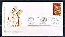 Buy UN 218 FDC Single NY Wheat Geneva Cachet 1971 (UNCV0356)+