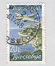 Buy Yugoslavia C22 Used Plane over Dubrovnik 1947 CV 1.25 (BP77008)
