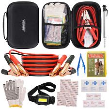 Buy Gifts for Him Roadside Assistance Emergency Kit Multipurpose Bag with Battery...