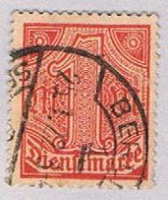 Buy Germany O10 Used Numeral 2 1920 CV 2.00 (BP5087)