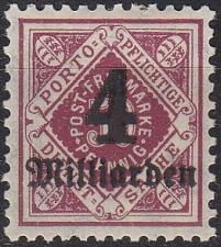 Buy GERMANY Württemberg [Dienst] MiNr 0182 ( */mh )