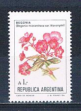 Buy Argentina 1524 Unused Begonias 1985 CV 1.00 (HV0237)+