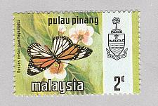Buy Malaysia Penang 75 Butterflies MNH 1 (BP97104)