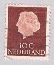 Buy Netherlands 344 Used Queen Juliana 1953 (BP3277)