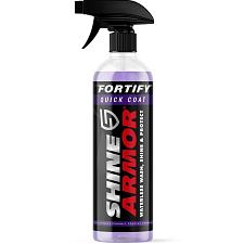 Buy Ceramic Coating Top Coat for Cars Fortify Quick Car Wax Polish Spray Waterles...