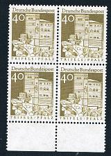 Buy Germany 941 Unused blk 4 Building 2 1966 CV 2.00 (BP5146)