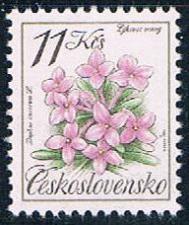 Buy Czechoslovakia 2842 Unused Daphne Cneorum CV 3.25 (C0260)+