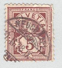 Buy Switzerland 71 Numeral 5 Used 2 (BP98214)