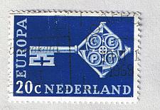 Buy Netherlands Used Europa key blue 20 (BP87625)