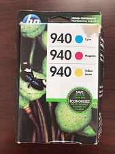 Buy 940 cyan magenta red yellow GENUINE HP ink OfficeJet Pro 8000 8500 8500A printer